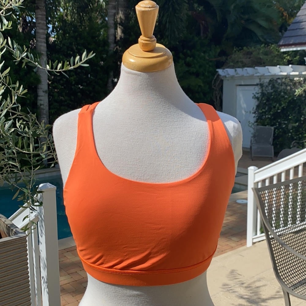 Lululemon bright Orange 🍊 Energy Bra